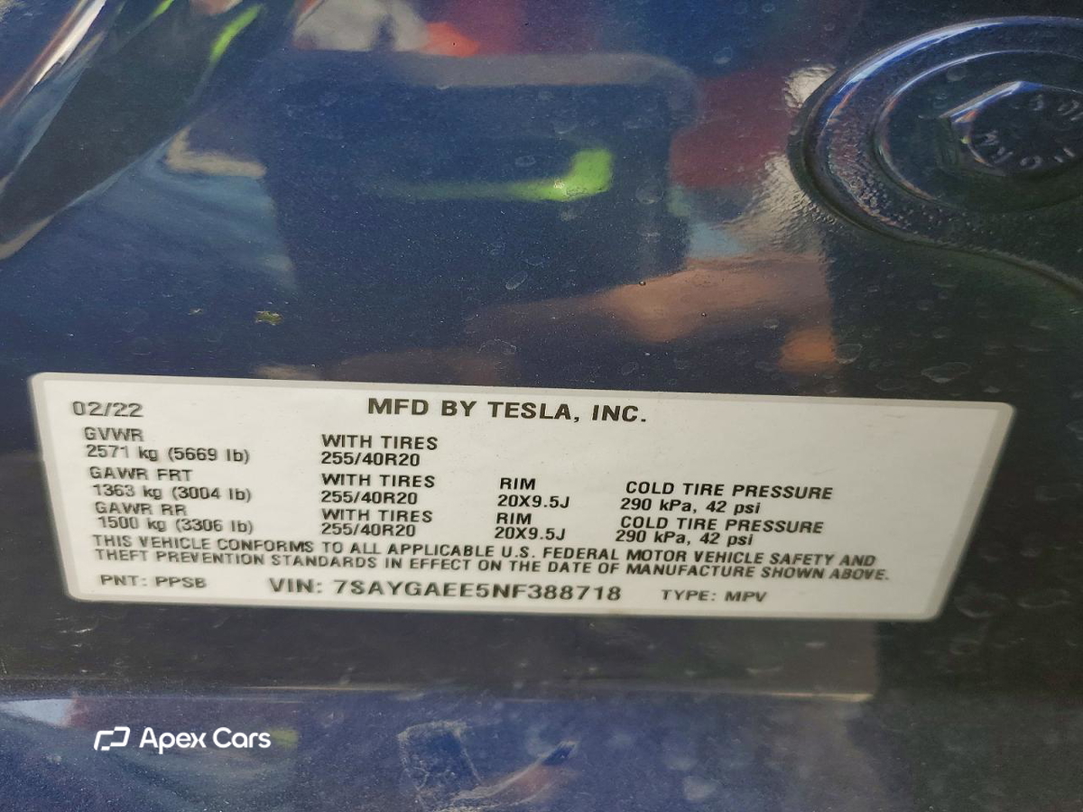 Tesla Model Y 2022