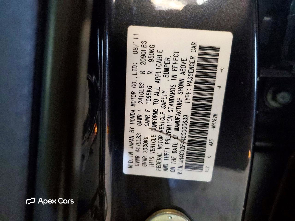 Acura TSX 2012
