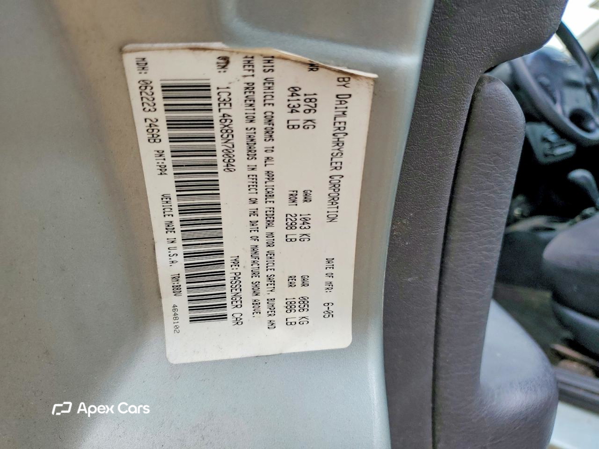 Chrysler Sebring 2005