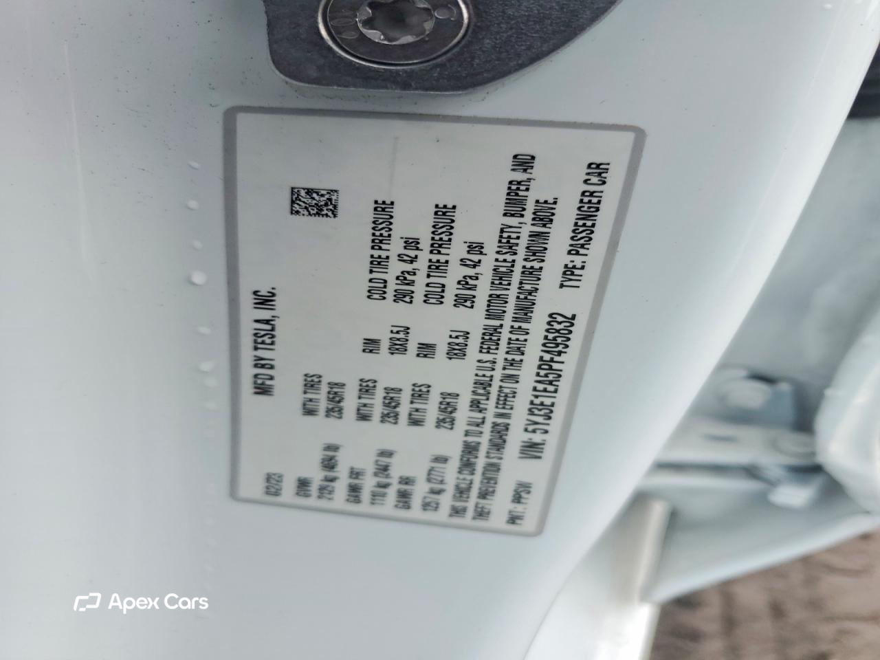 Tesla Model 3 2023
