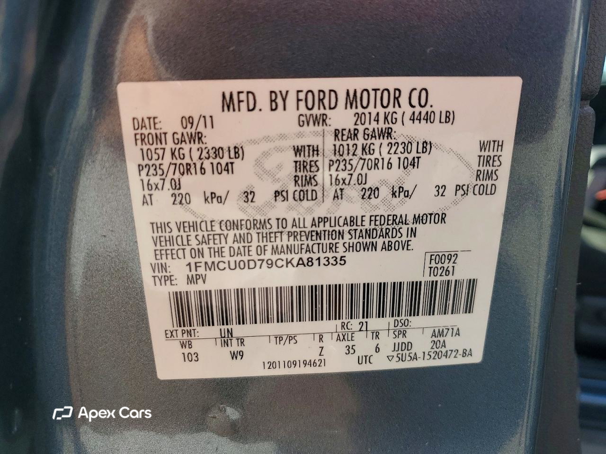 Ford Escape 2012