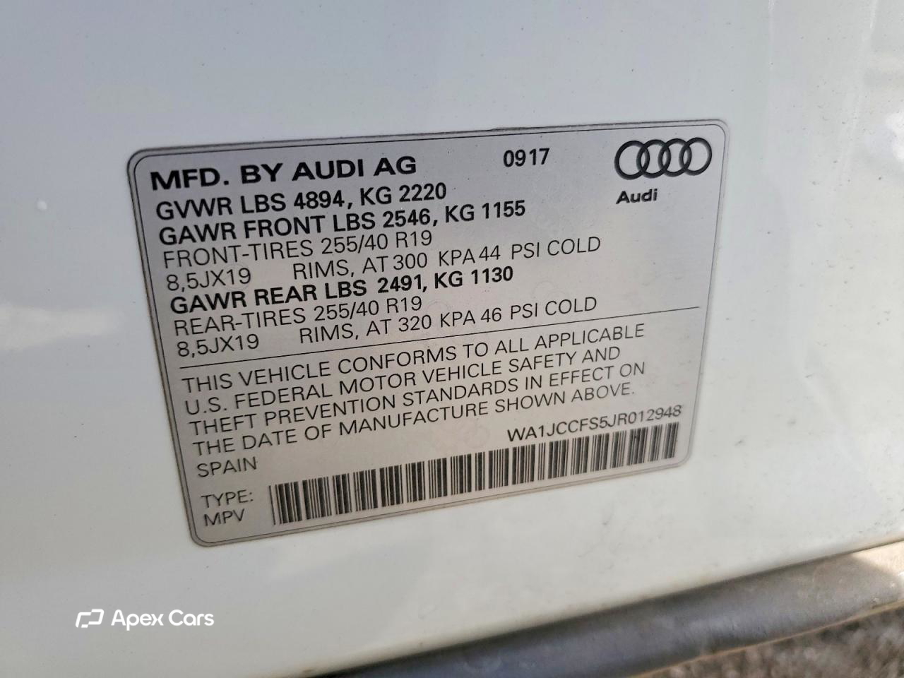 Audi Q3 2018