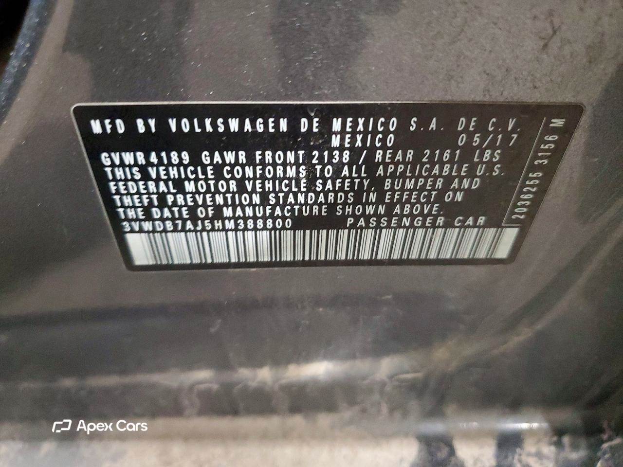 Volkswagen Jetta 2017