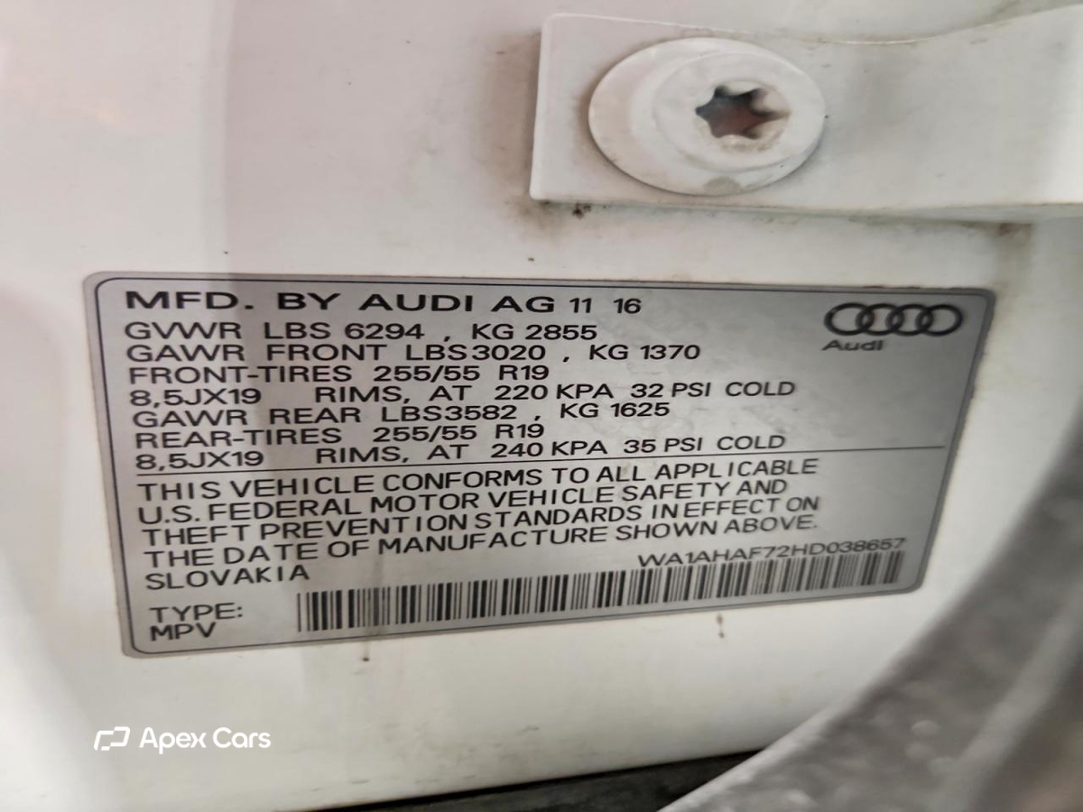 Audi Q7 2017