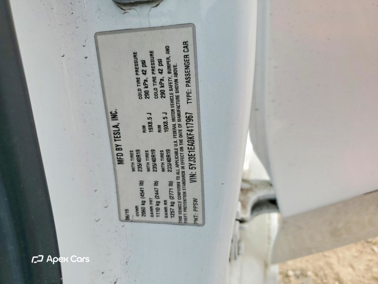 Tesla Model 3 2019