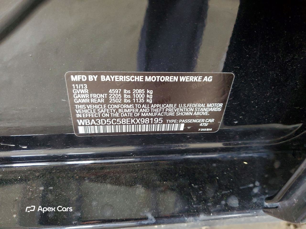 BMW Series 3 2014