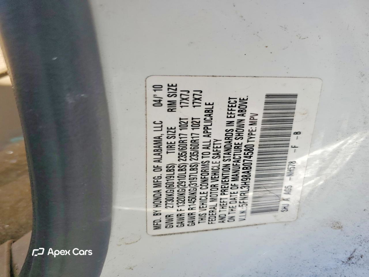 Honda Odyssey 2010