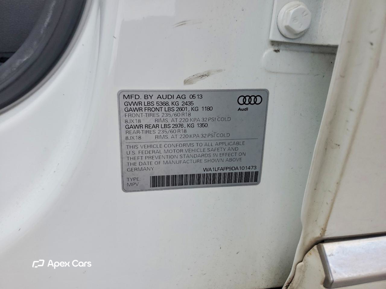 Audi Q5 2013