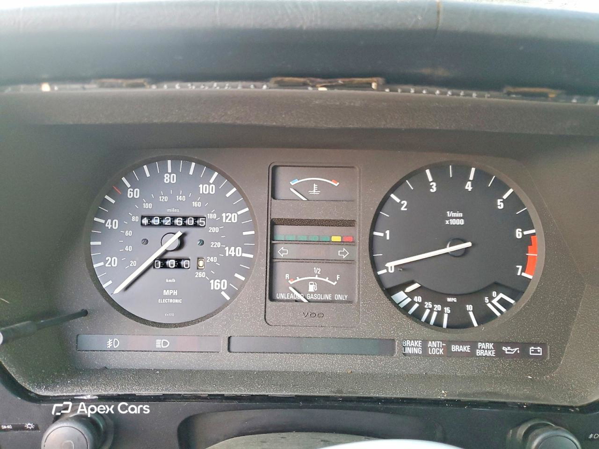 BMW Series 6 1989
