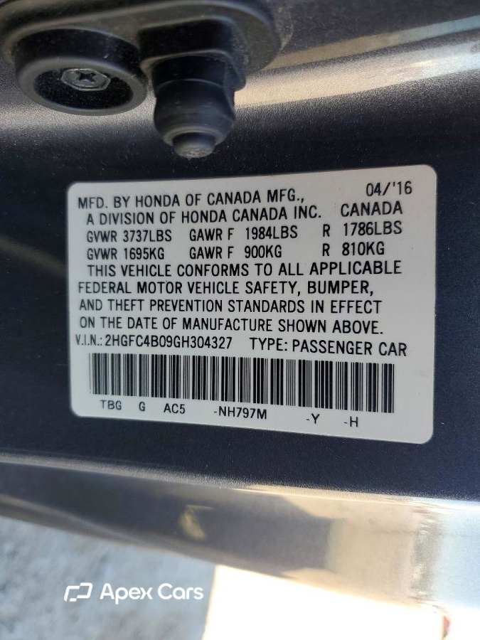 Honda Civic 2016