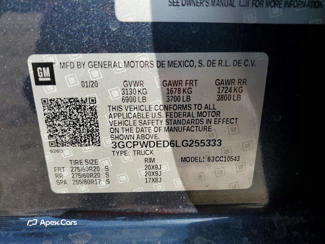 Chevrolet Silverado 2020