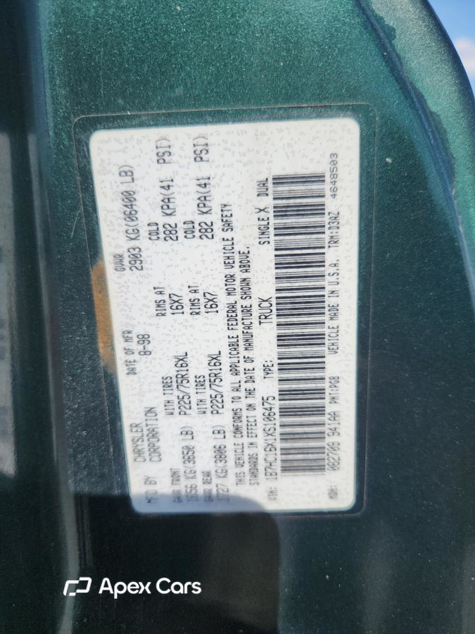 Dodge RAM 1999