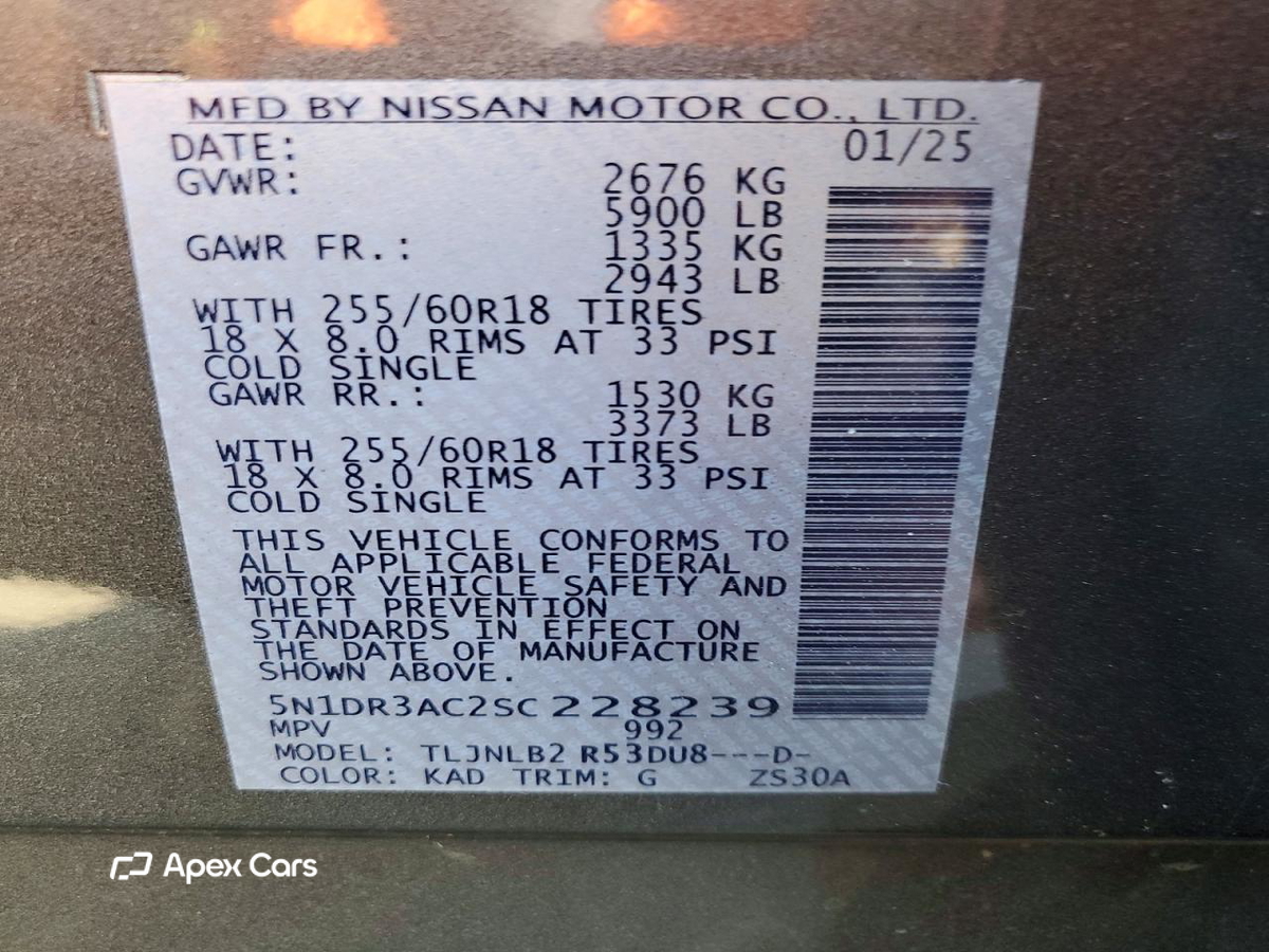 Nissan Pathfinder 2025