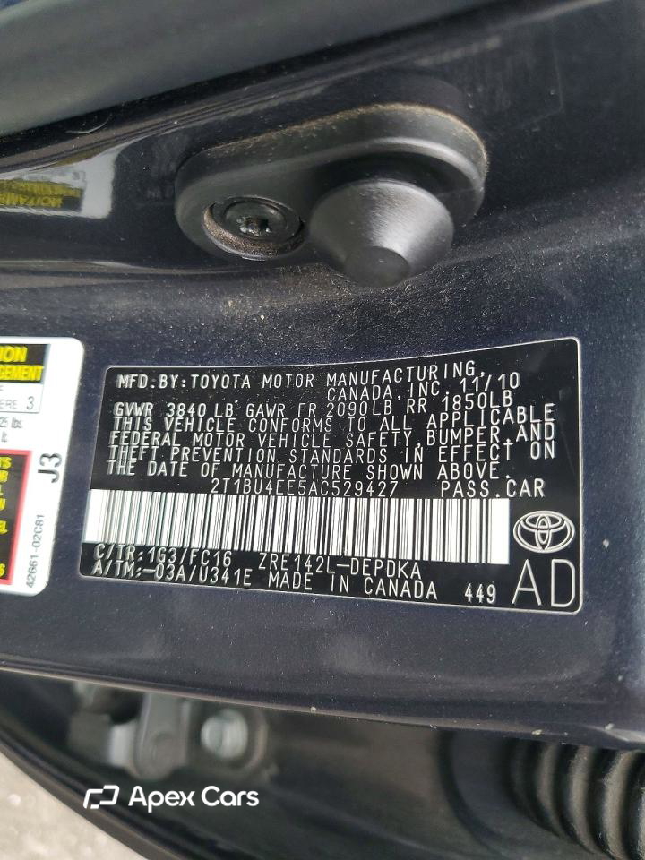 Toyota Corolla 2010