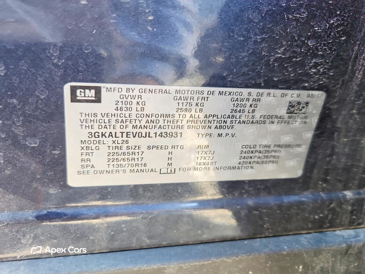 GMC Terrain 2018