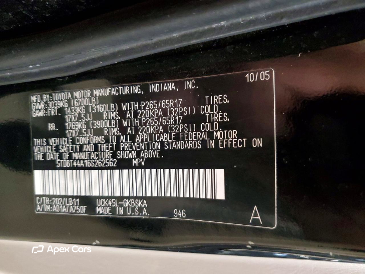 Toyota Sequoia 2006