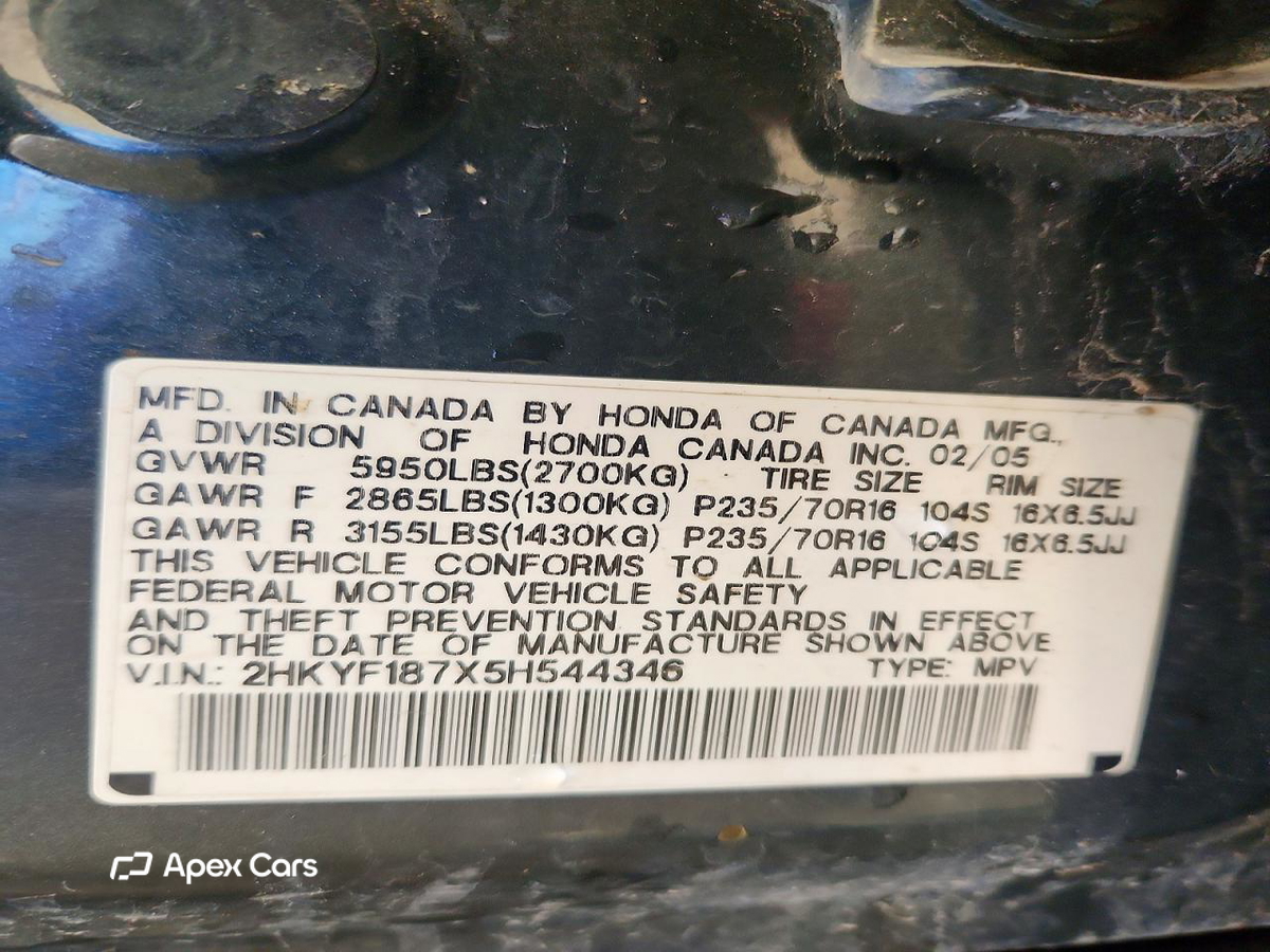 Honda Pilot 2005