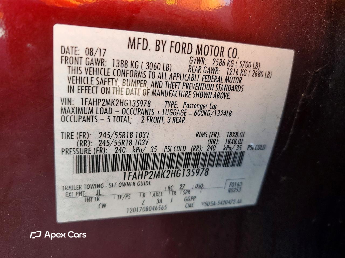 Ford Taurus 2017