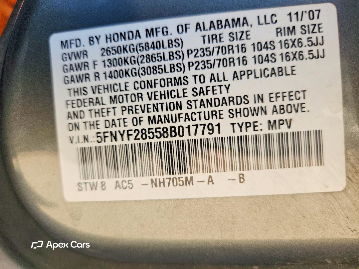 Honda Pilot 2008