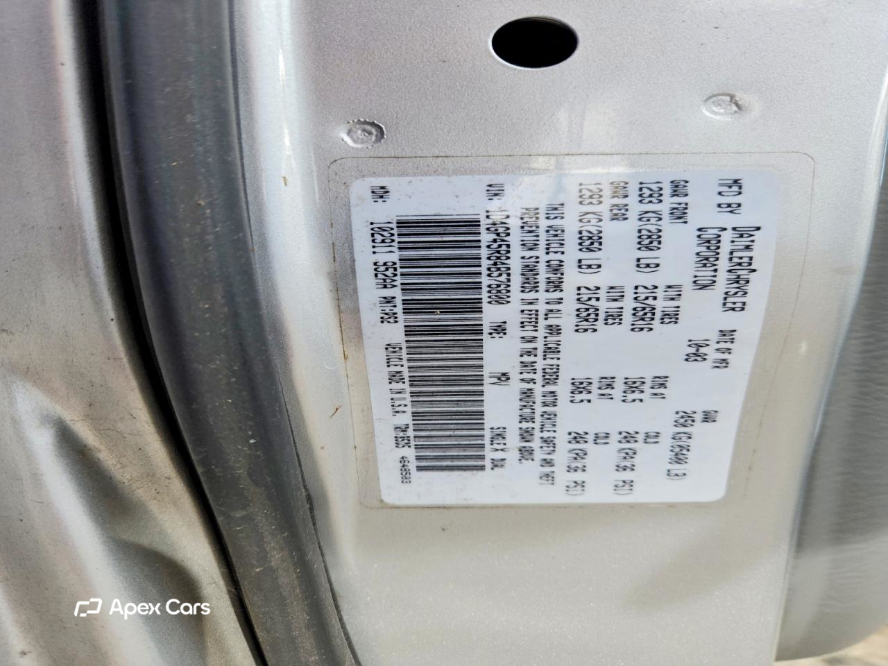 Dodge Caravan 2004