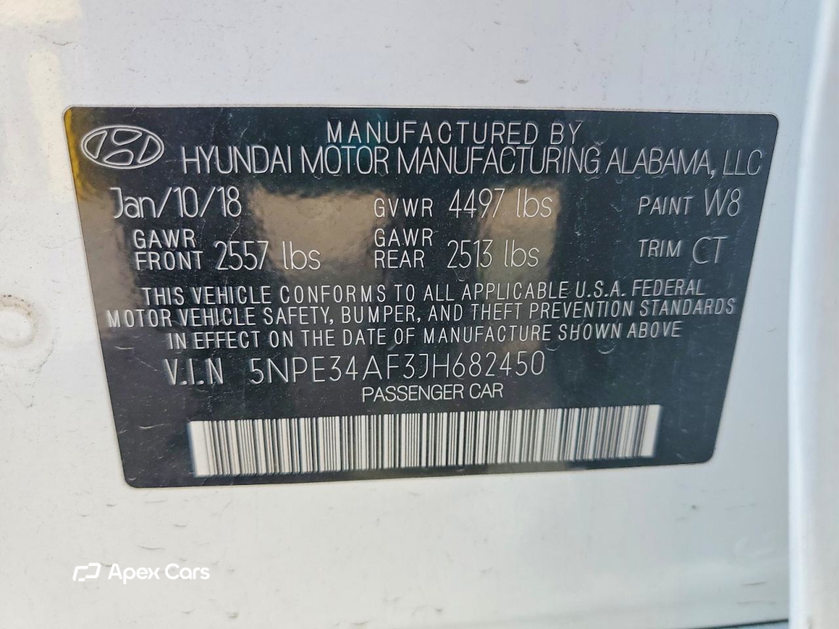 Hyundai Sonata 2018