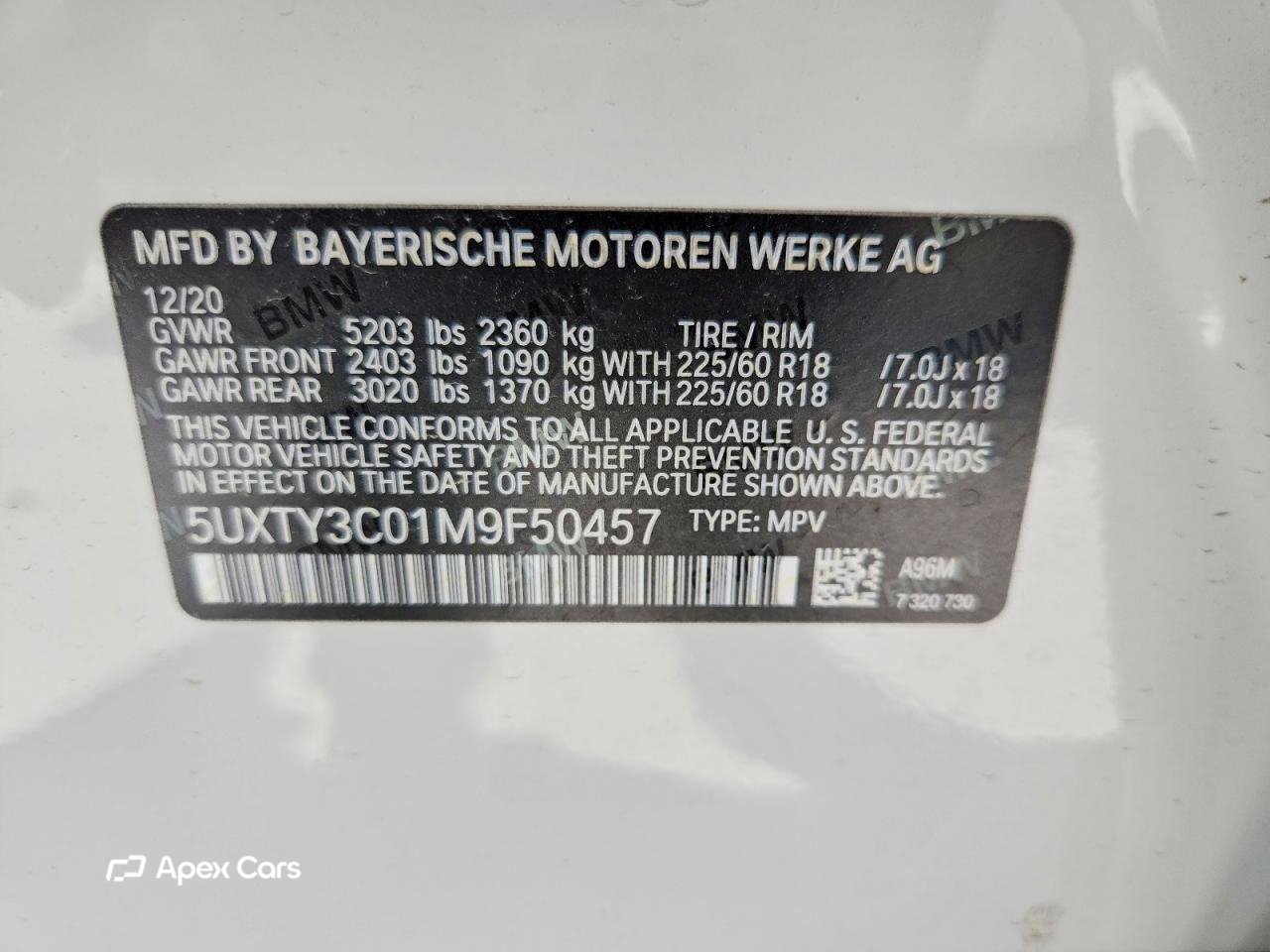 BMW X3 2021