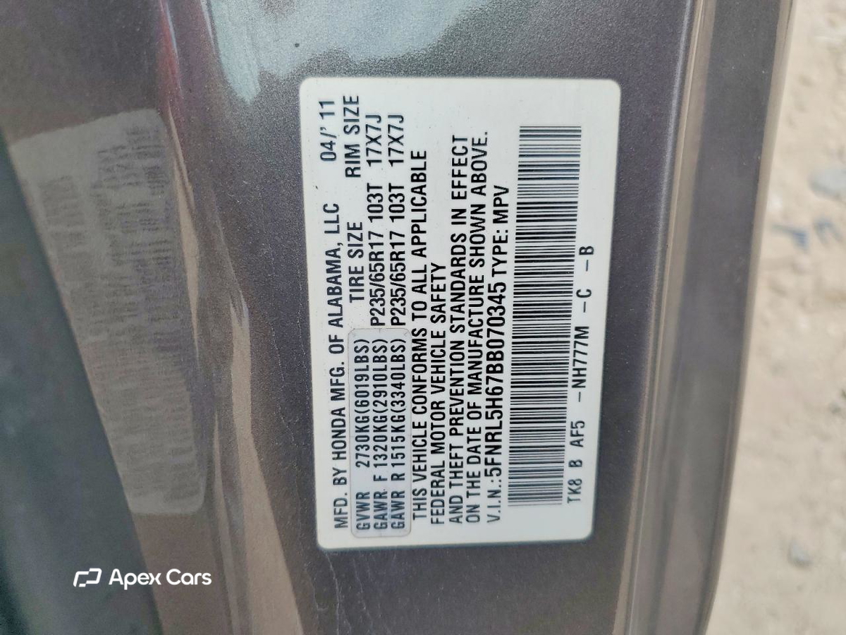 Honda Odyssey 2011