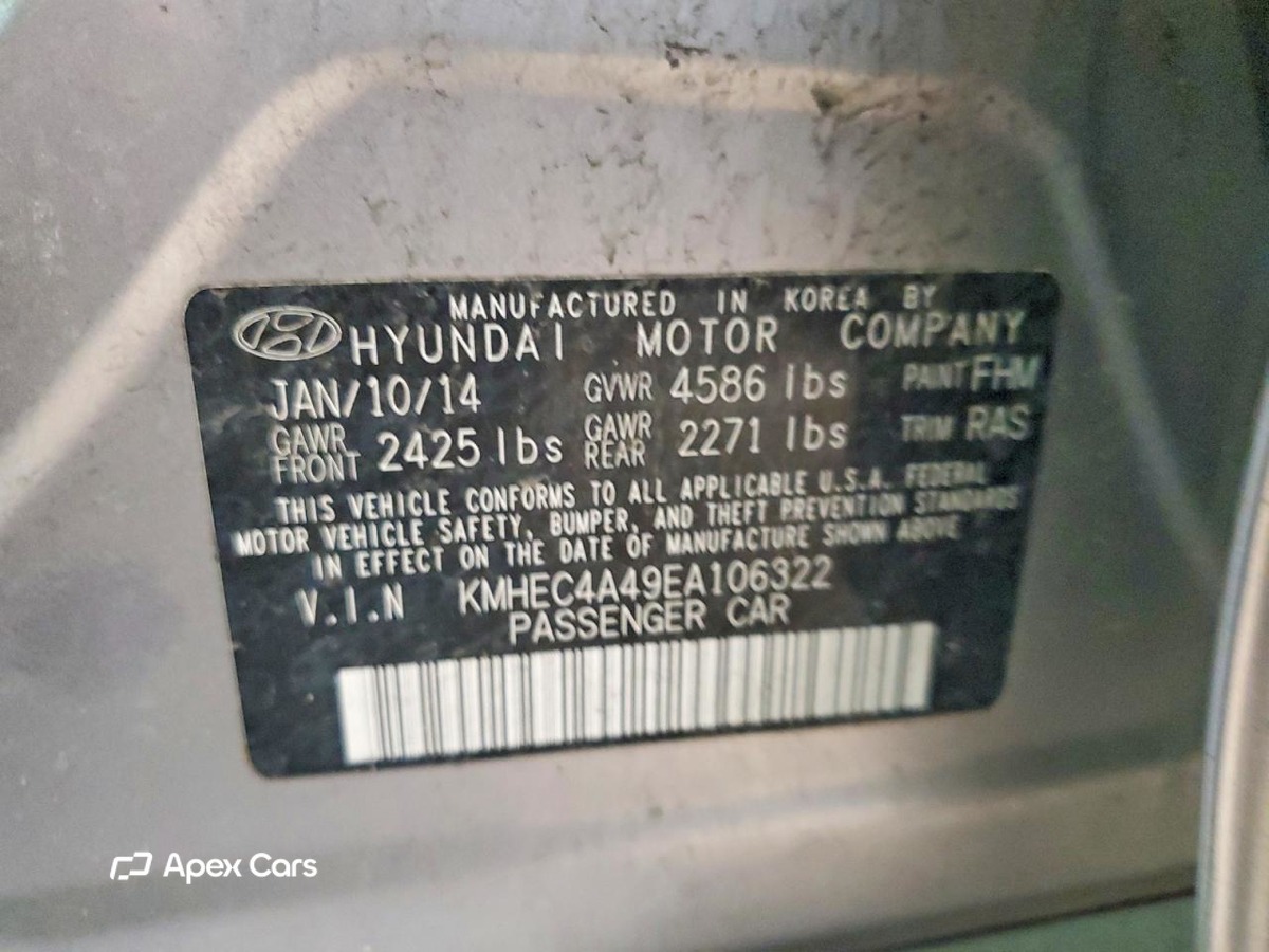 Hyundai Sonata 2014