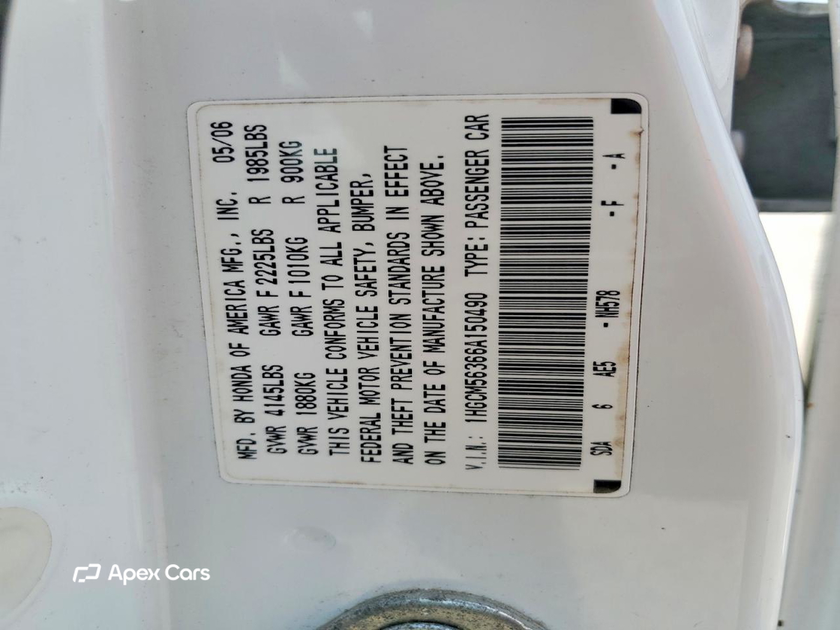 Honda Accord 2006