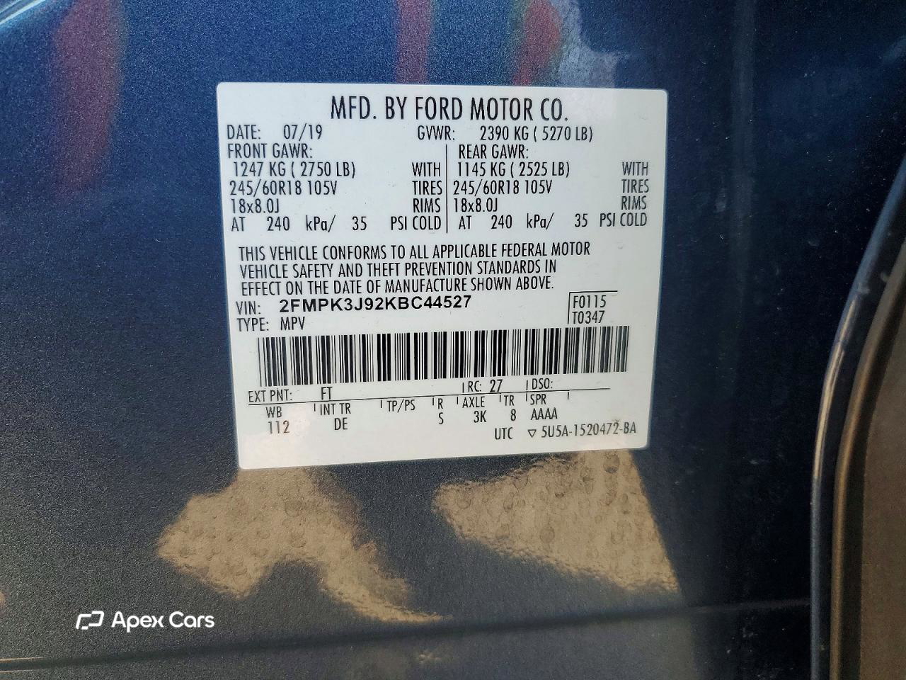 Ford Edge 2019