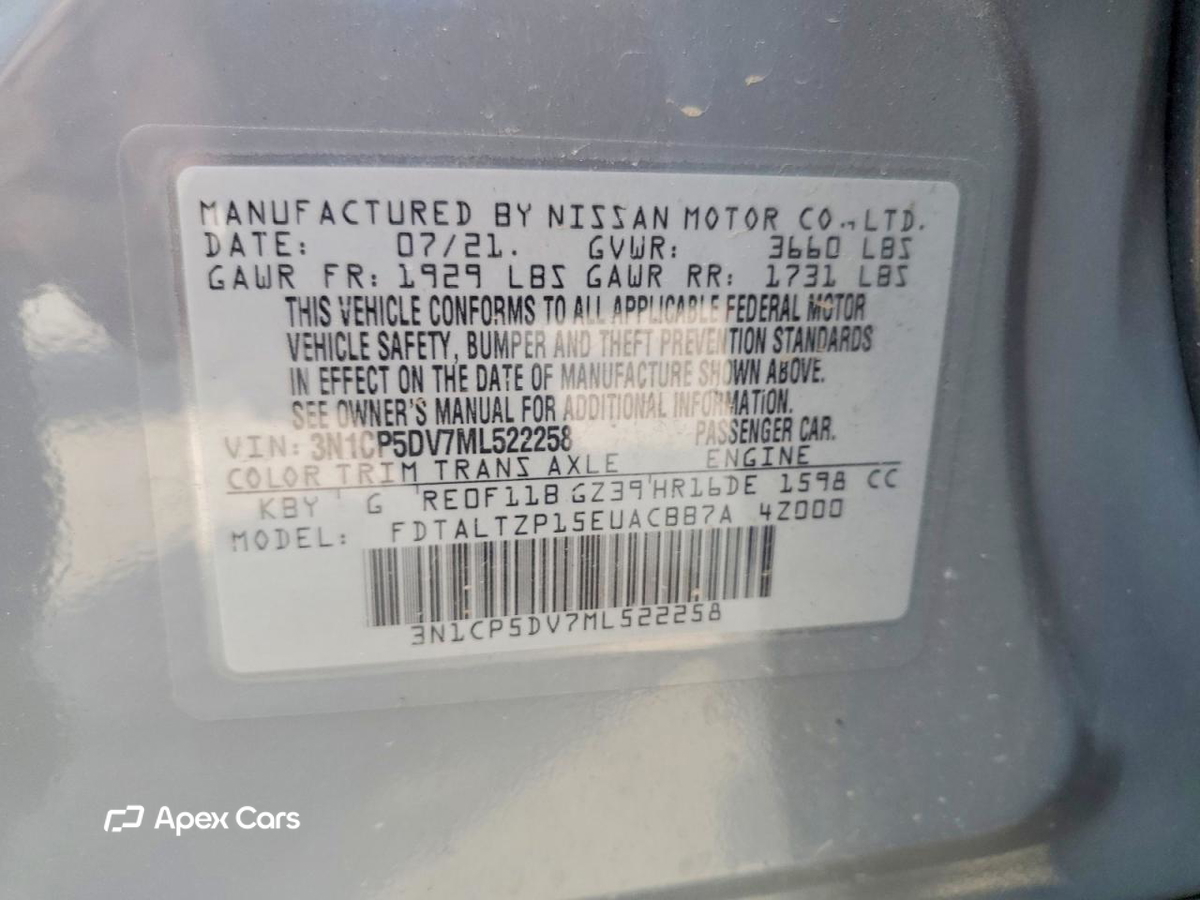 Nissan Kicks 2021