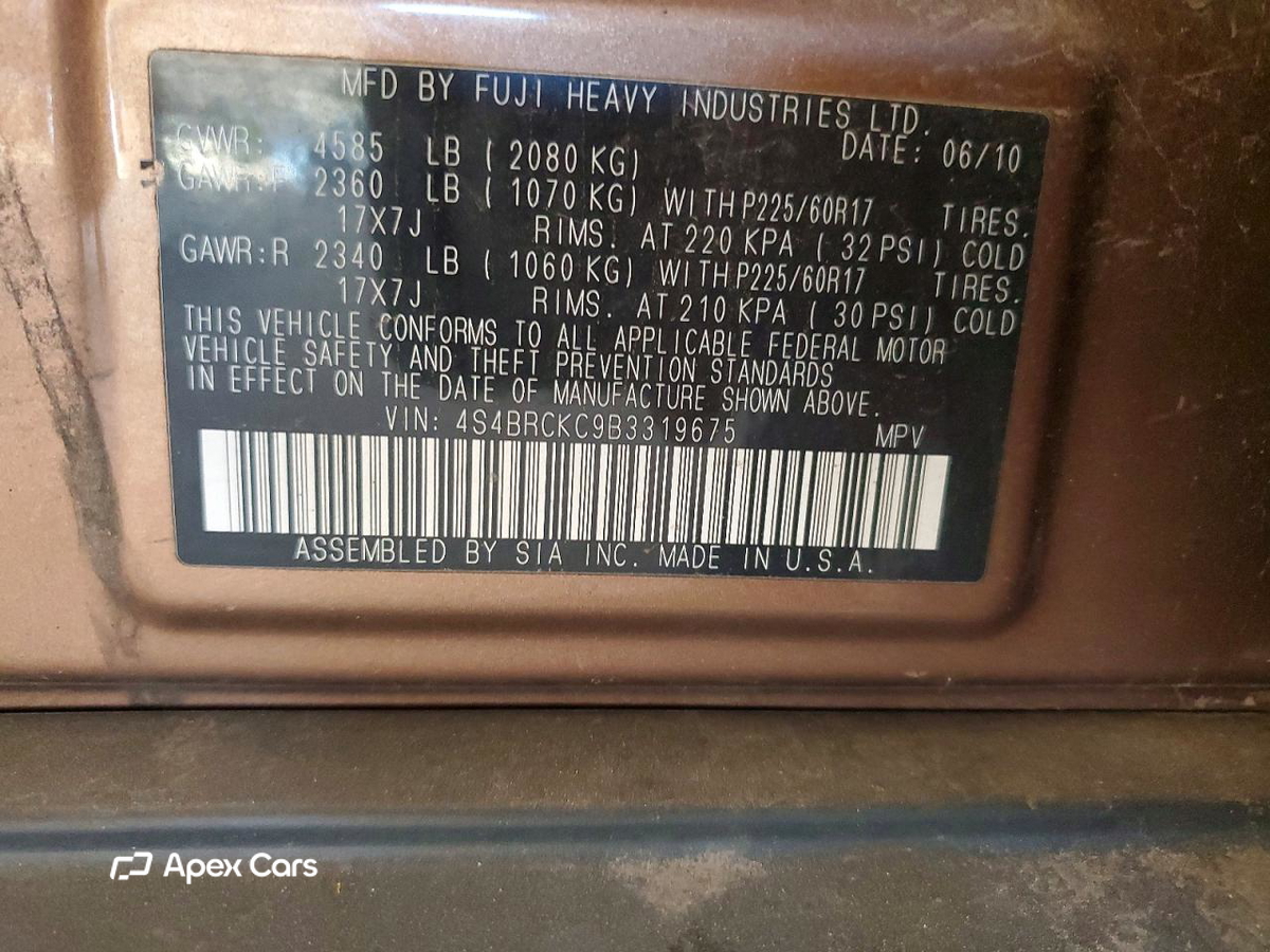 Subaru Outback 2011