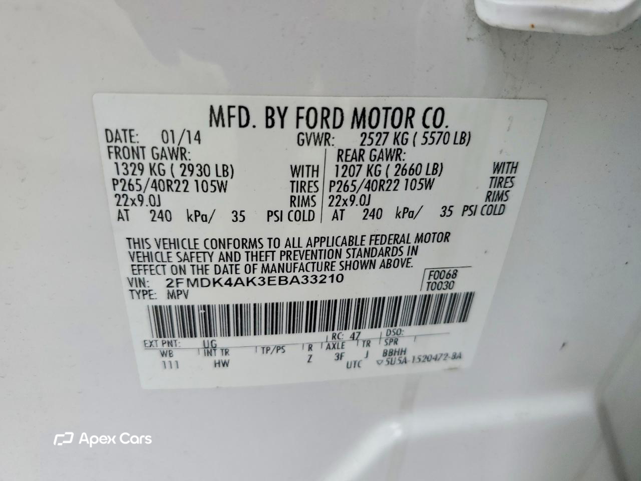 Ford Edge 2014