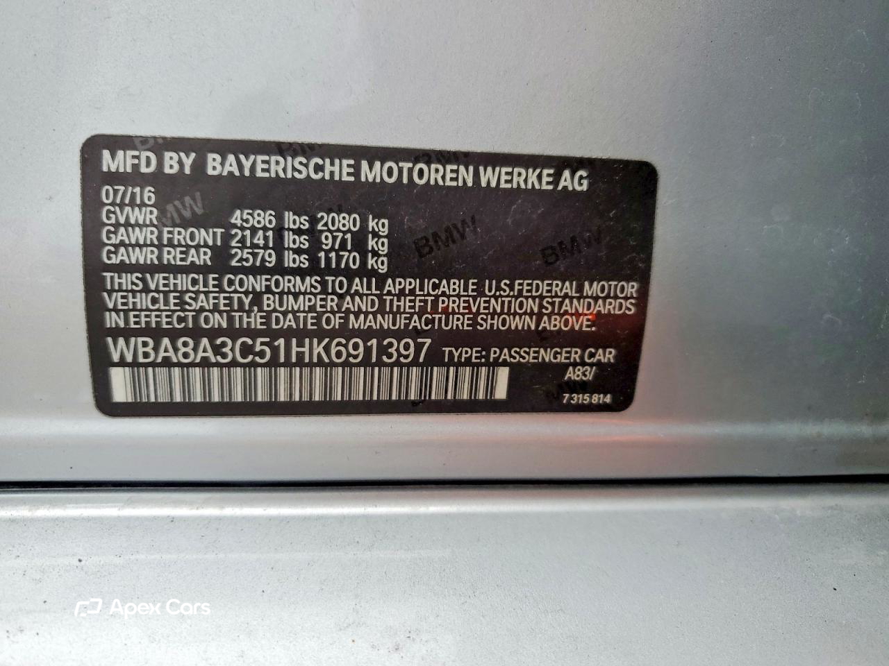 BMW Series 3 2017