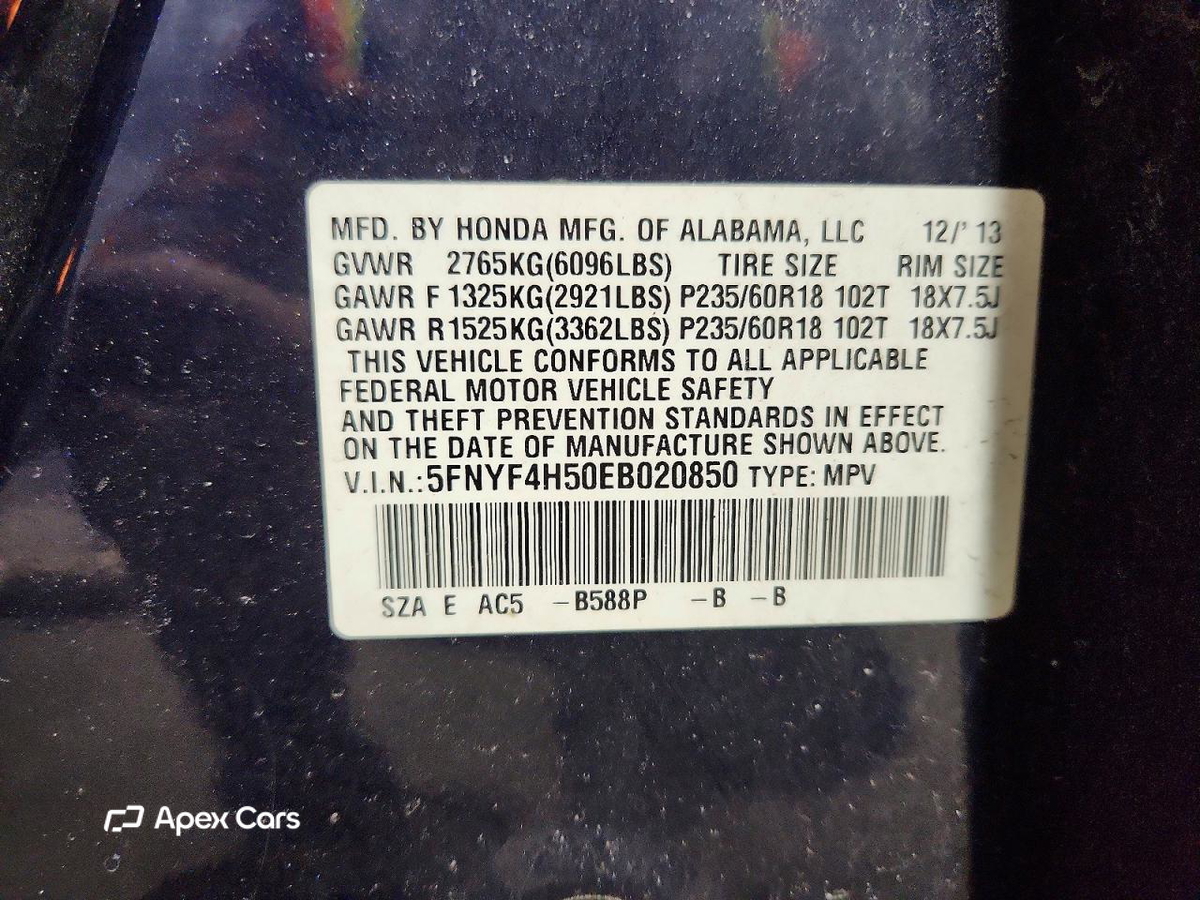 Honda Pilot 2014