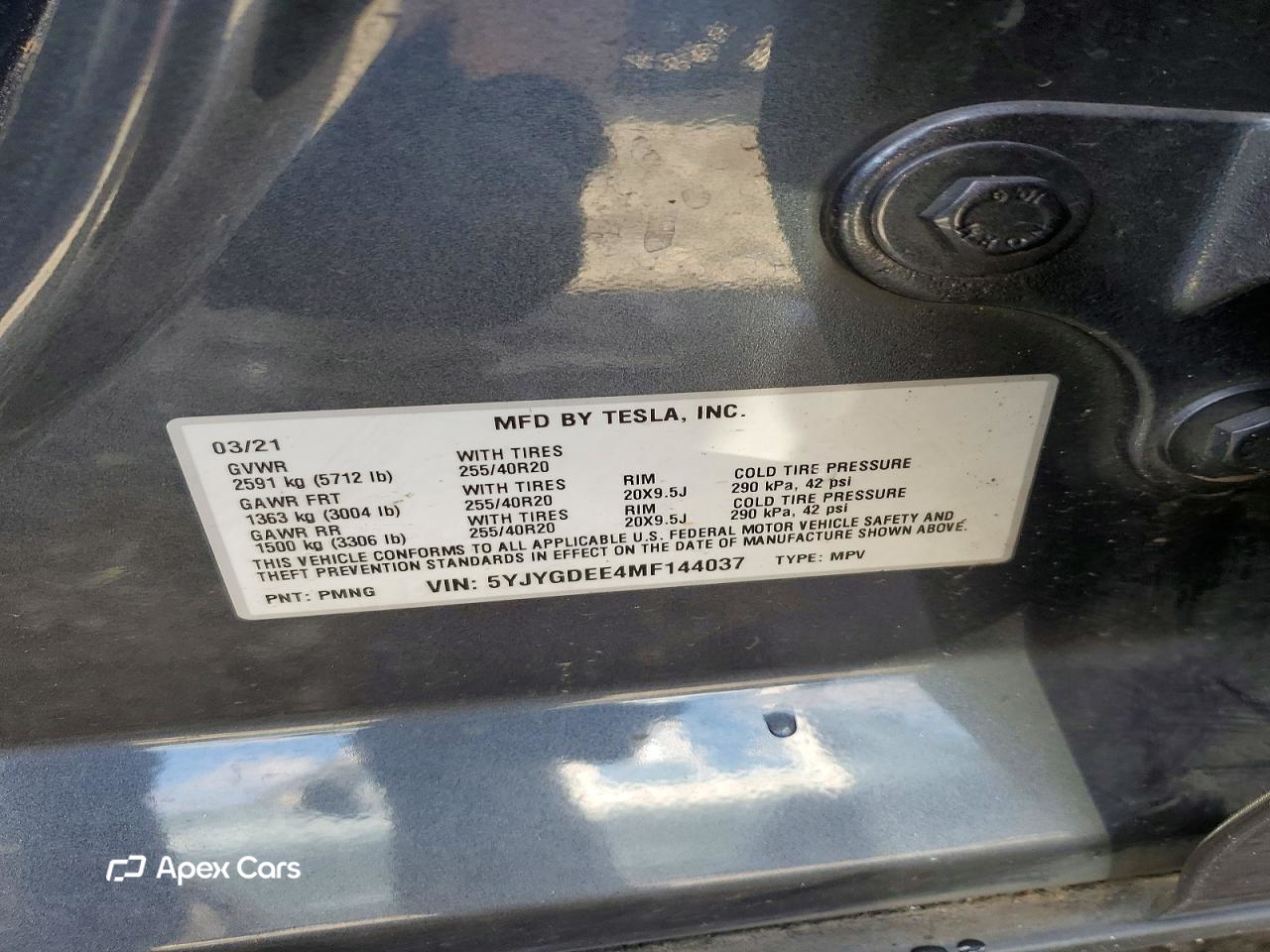Tesla Model Y 2021