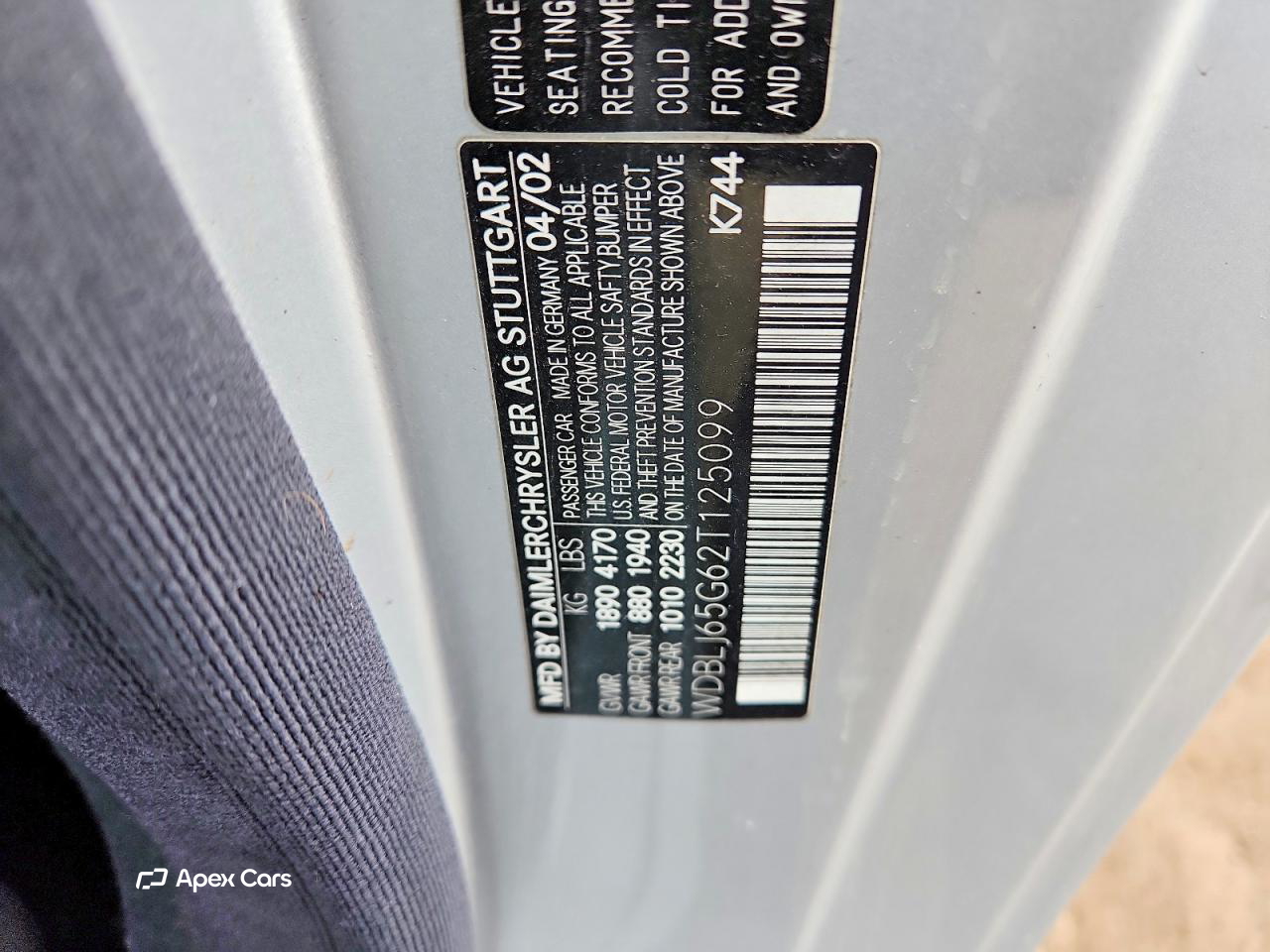 Mercedes-Benz CLK-klasse 2002