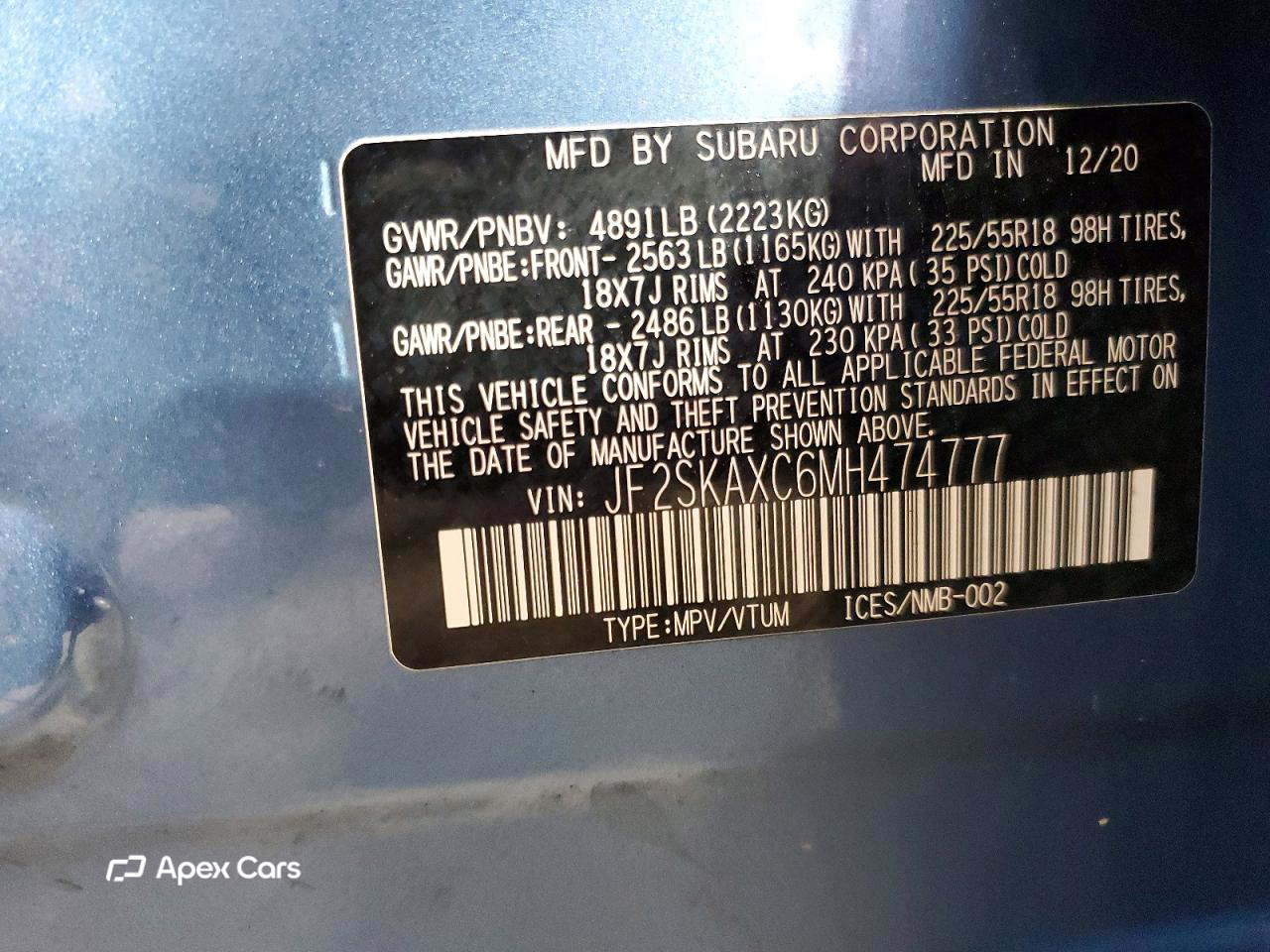 Subaru Forester 2021