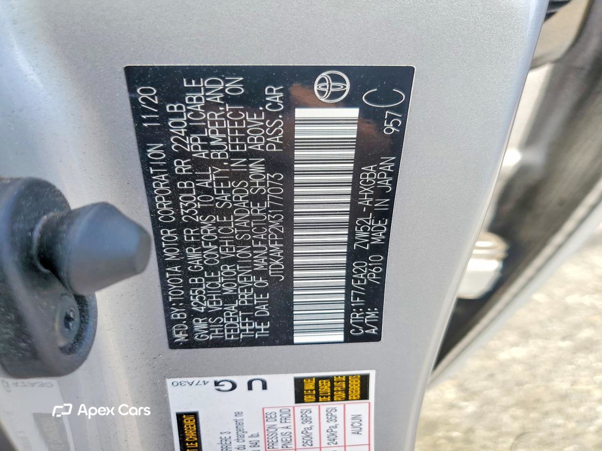 Toyota Prius 2021