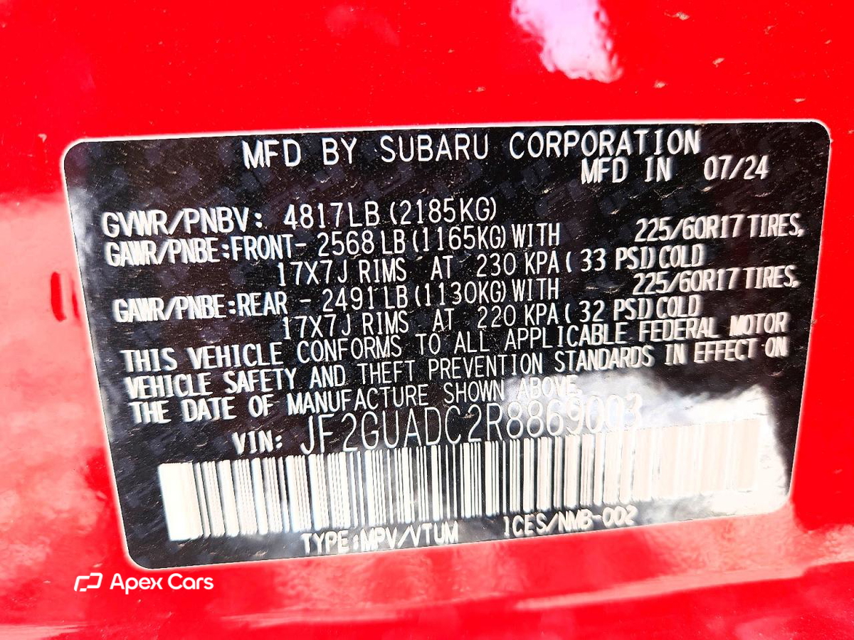 Subaru XV 2024