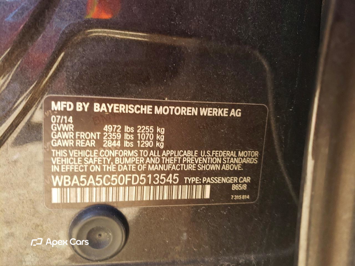 BMW Series 5 2015