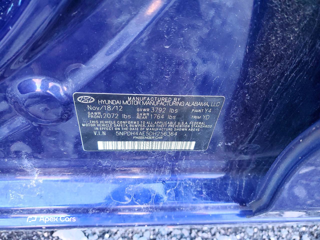 Hyundai Elantra 2013