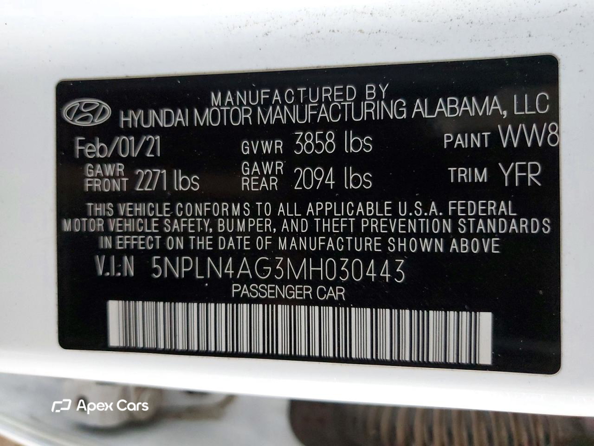 Hyundai Elantra 2021