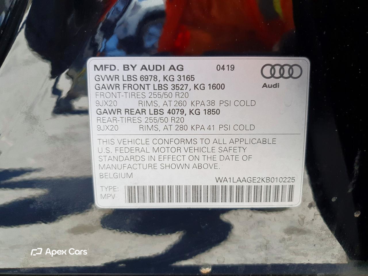 Audi e-tron 2019