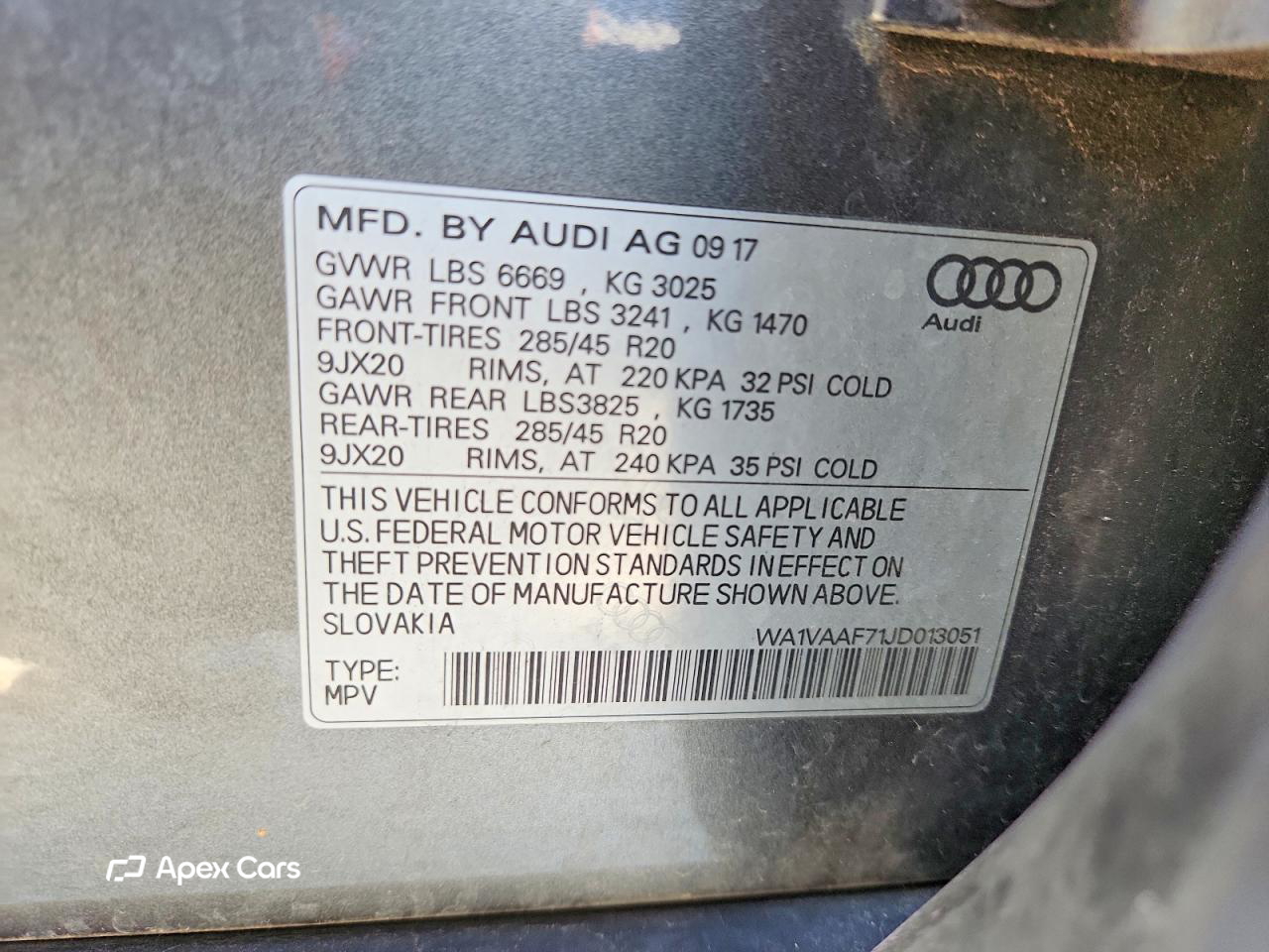 Audi Q7 2018