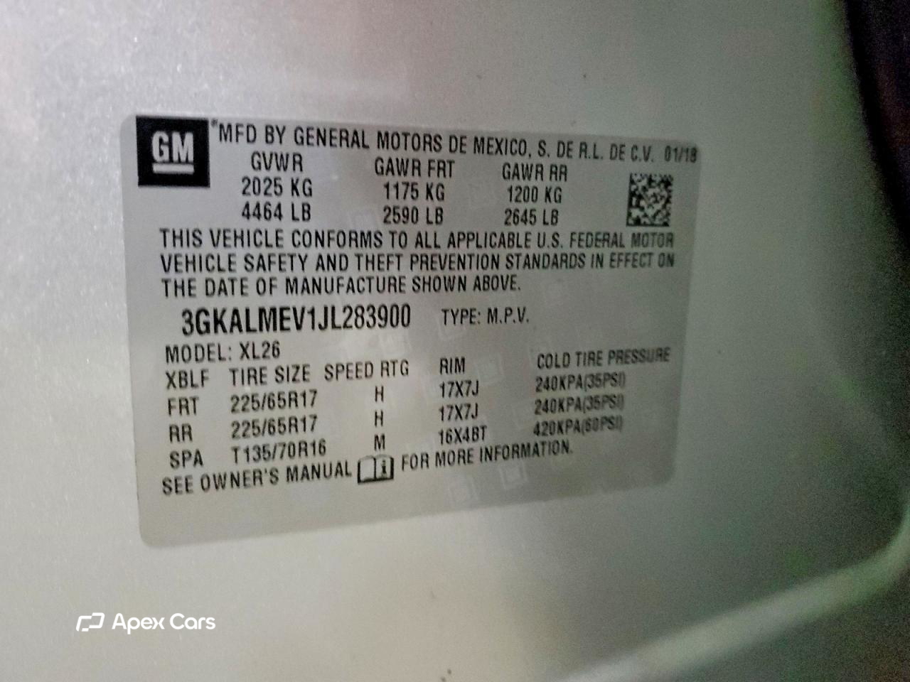 GMC Terrain 2018