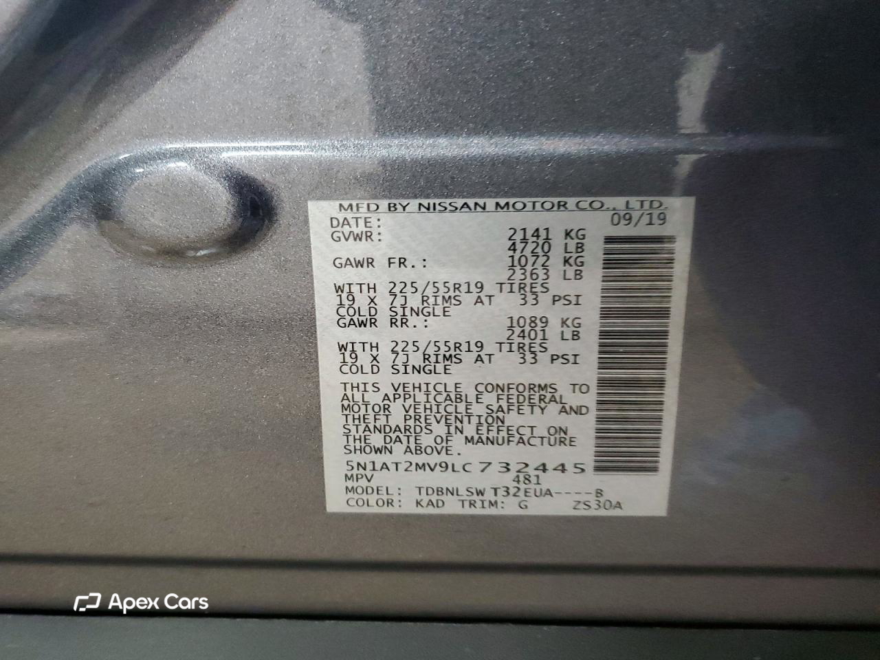Nissan Rogue 2020