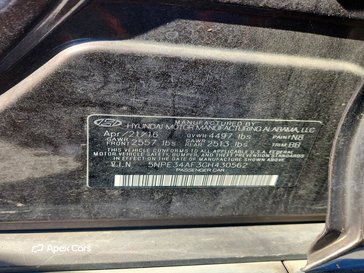 Hyundai Sonata 2016