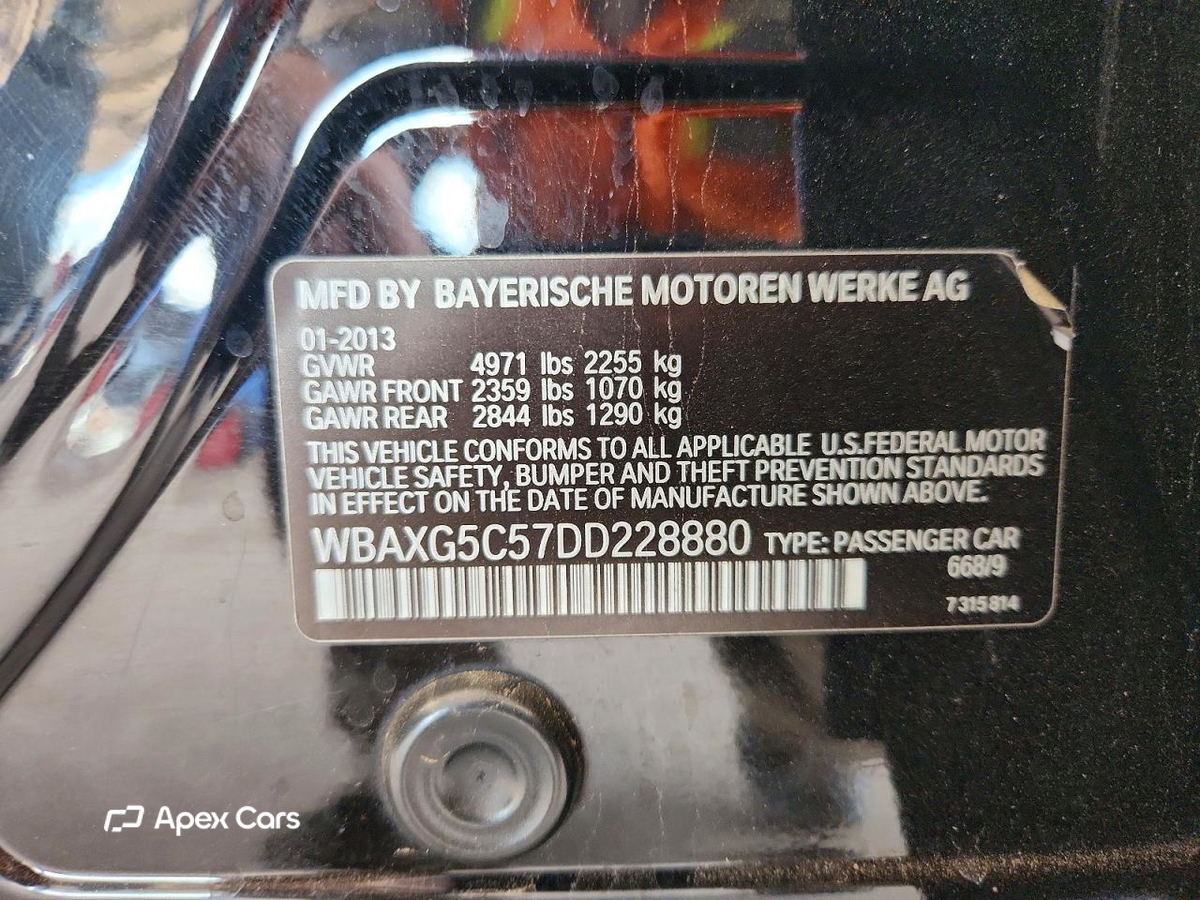 BMW Series 5 2013