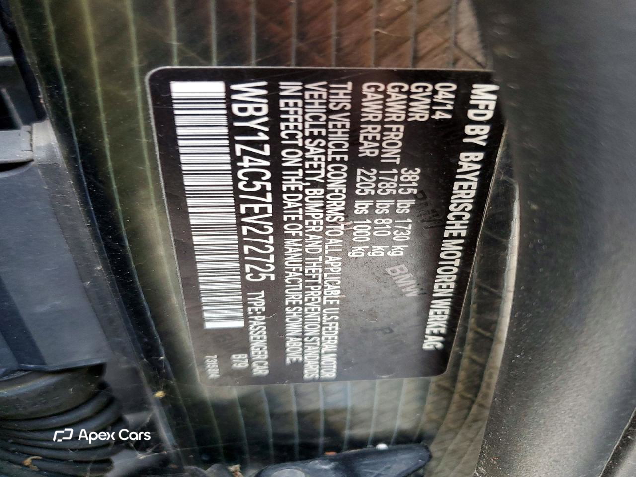 BMW i3 2014